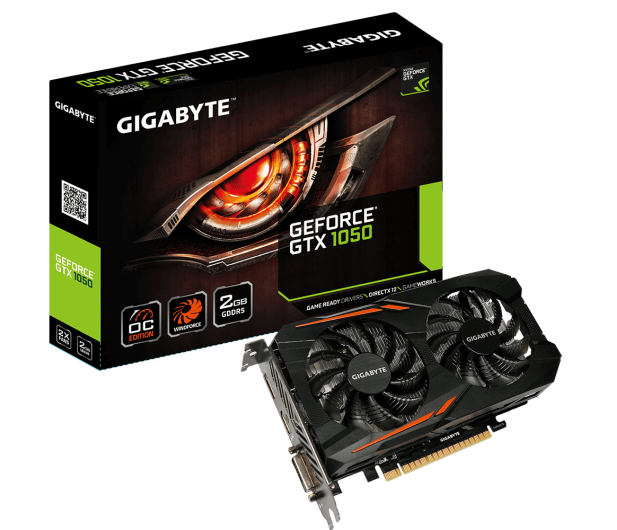 Gigabyte GeForce GTX 1050 OC 2GB GDDR5 - 334787 - zdjęcie